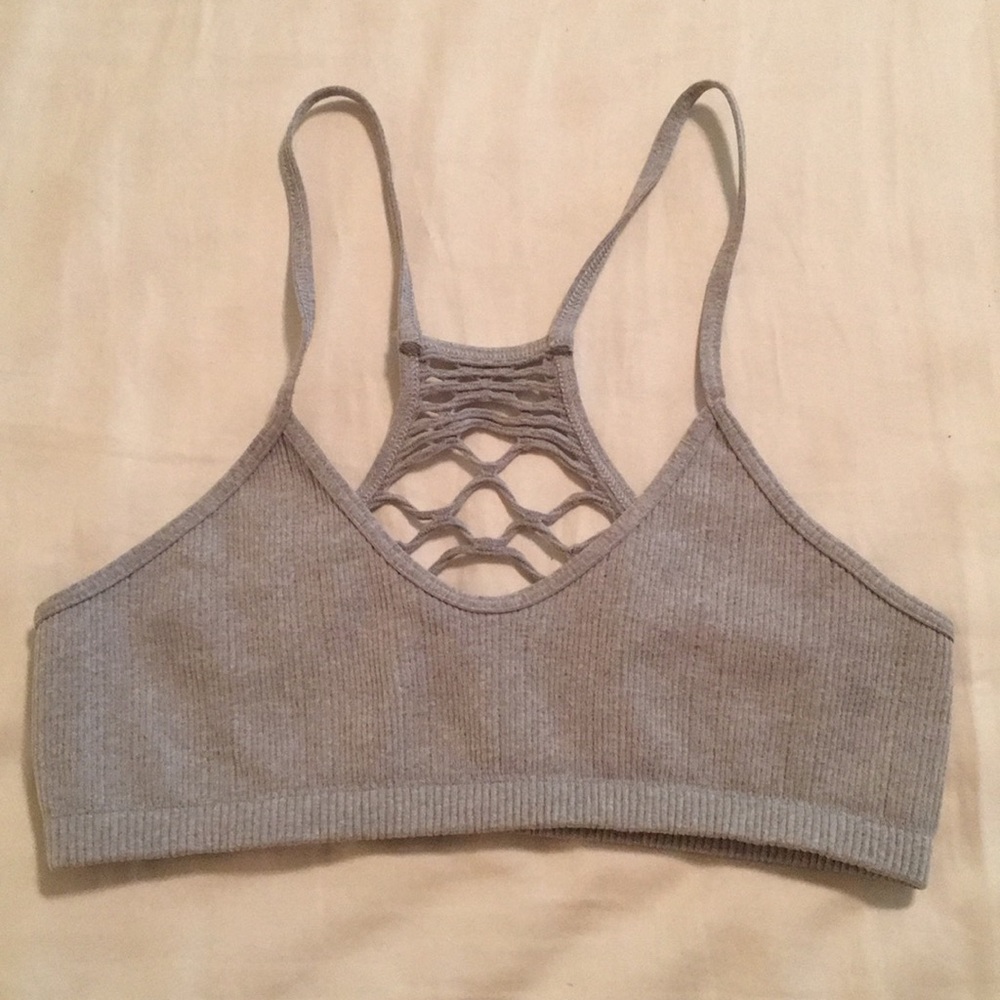 Intimately Free People gray bralette size M/L